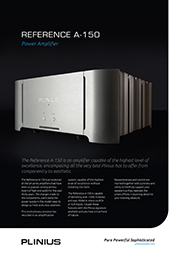Reference A-150 Power Amplifier Brochure